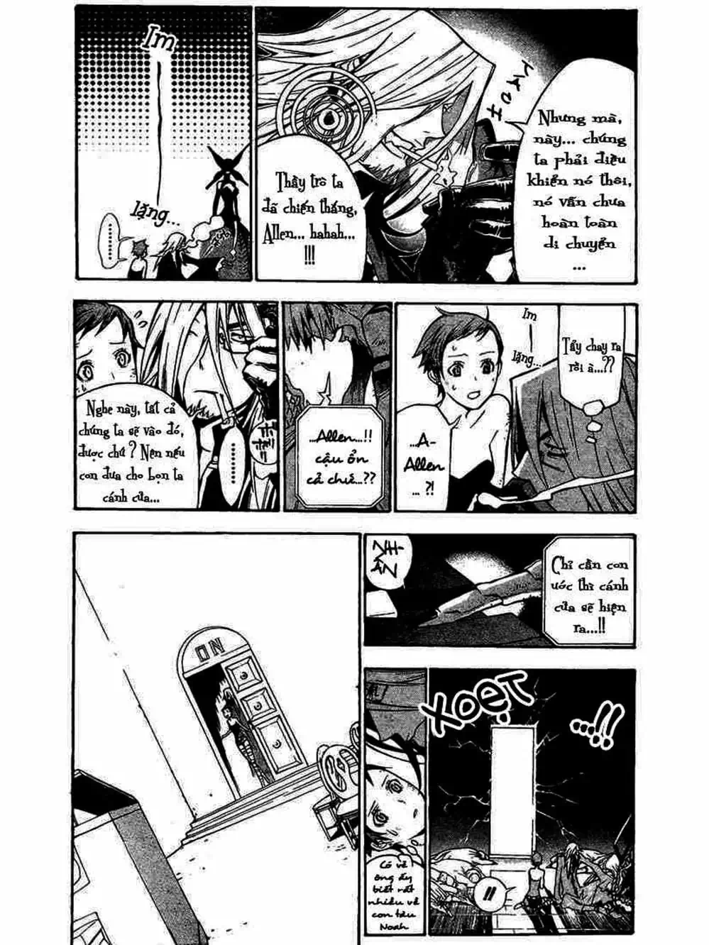 Truyện Tranh Quái Vật Sinh Ra Từ Linh Hồn Chết Chóc - D. Gray-Man trang 8