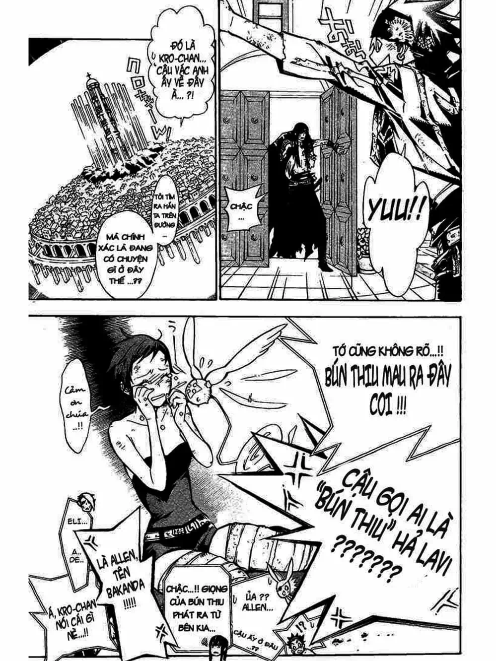 Truyện Tranh Quái Vật Sinh Ra Từ Linh Hồn Chết Chóc - D. Gray-Man trang 8