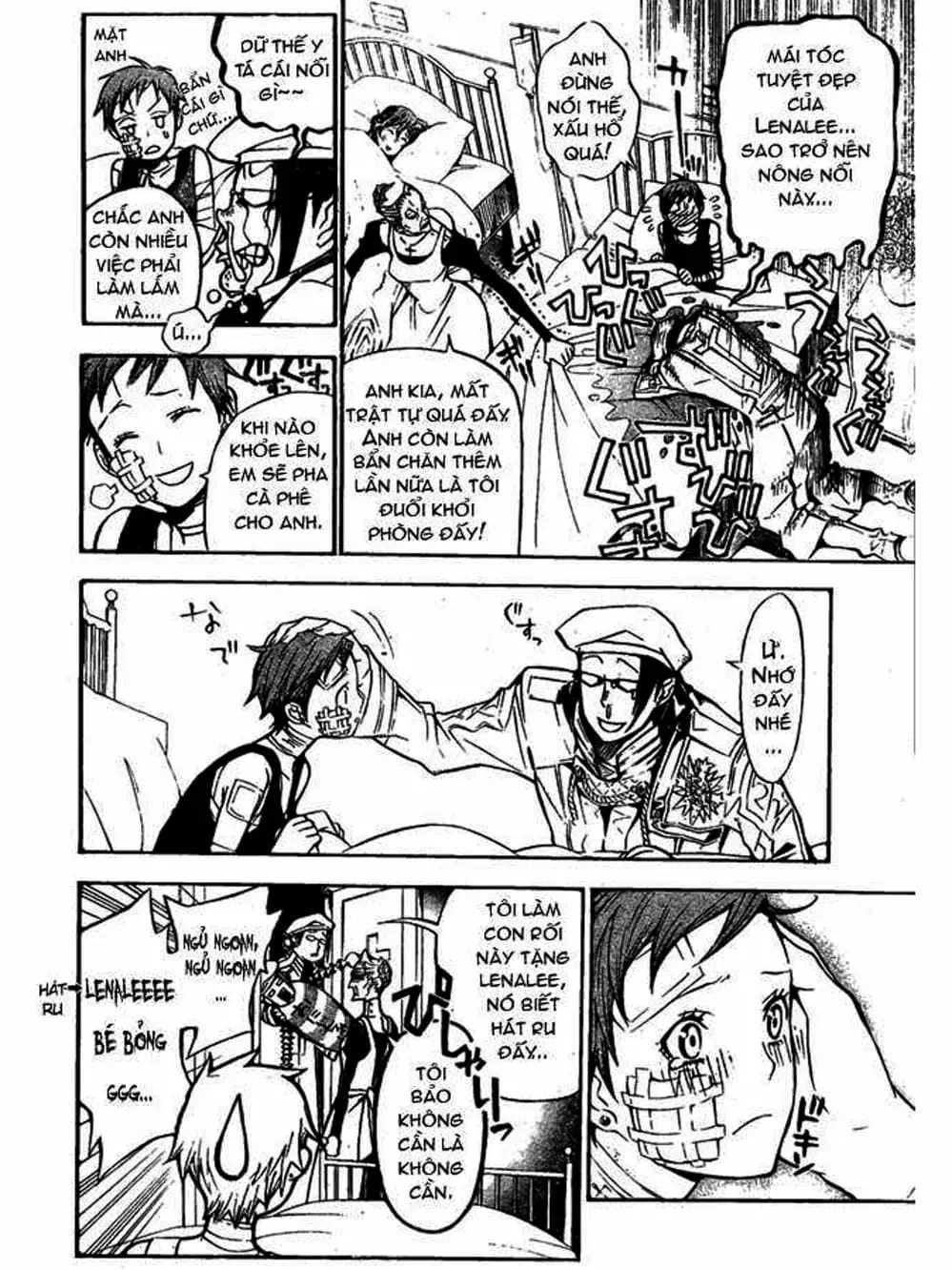 Truyện Tranh Quái Vật Sinh Ra Từ Linh Hồn Chết Chóc - D. Gray-Man trang 8