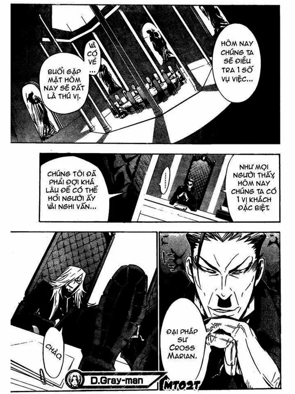 Truyện Tranh Quái Vật Sinh Ra Từ Linh Hồn Chết Chóc - D. Gray-Man trang 8