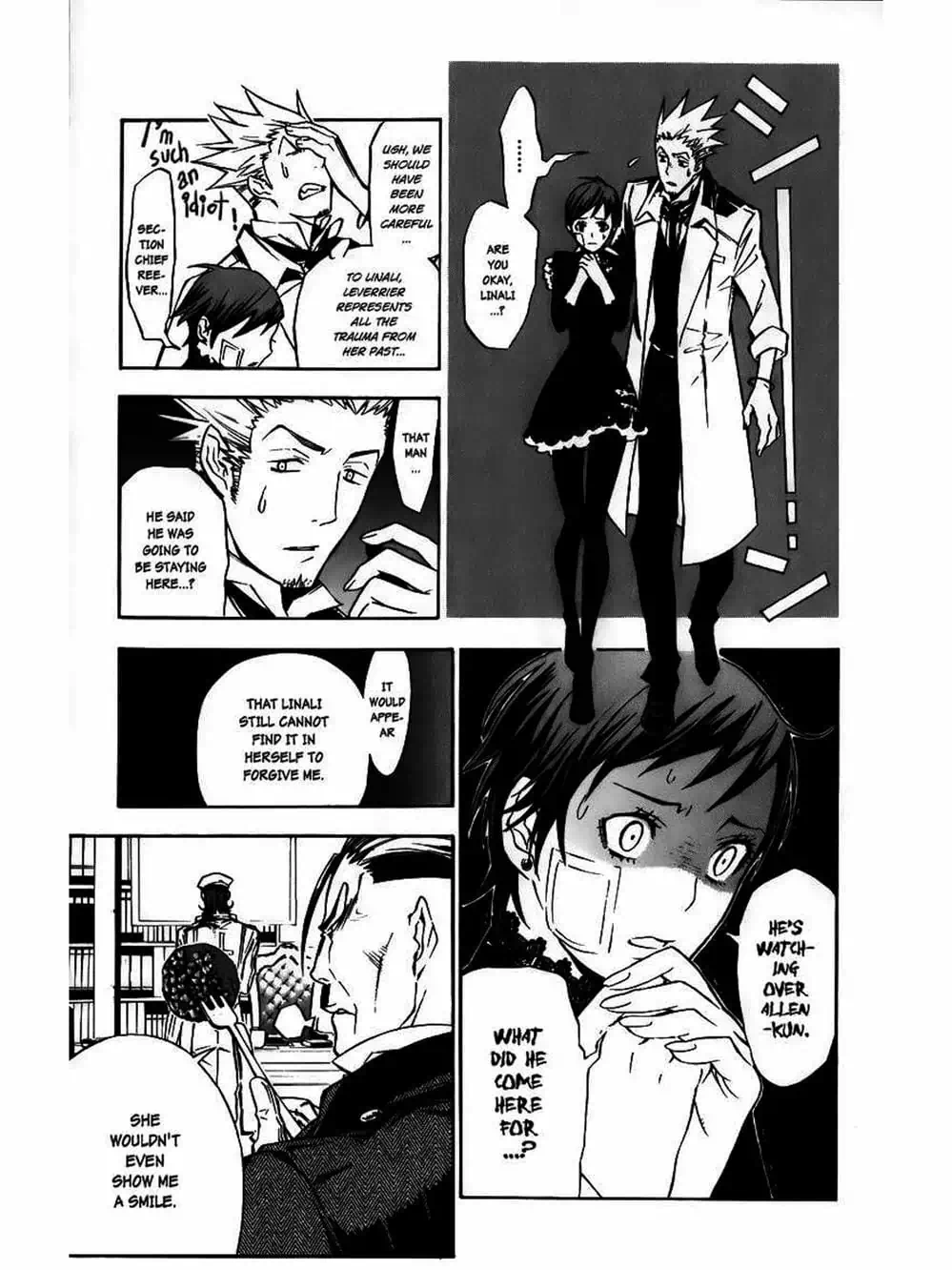 Truyện Tranh Quái Vật Sinh Ra Từ Linh Hồn Chết Chóc - D. Gray-Man trang 8