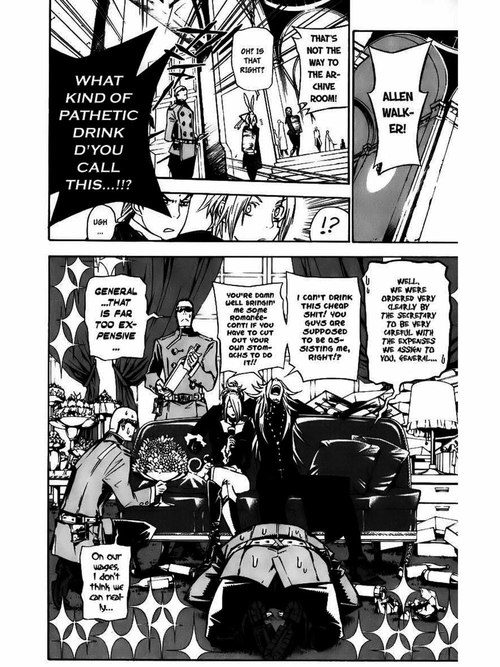 Truyện Tranh Quái Vật Sinh Ra Từ Linh Hồn Chết Chóc - D. Gray-Man trang 8