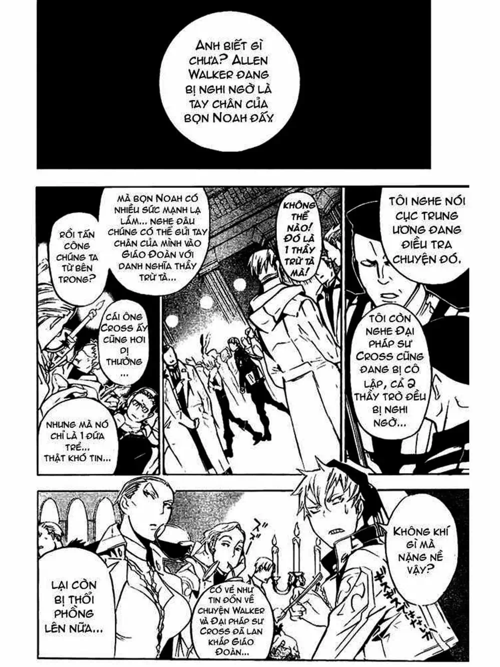 Truyện Tranh Quái Vật Sinh Ra Từ Linh Hồn Chết Chóc - D. Gray-Man trang 8