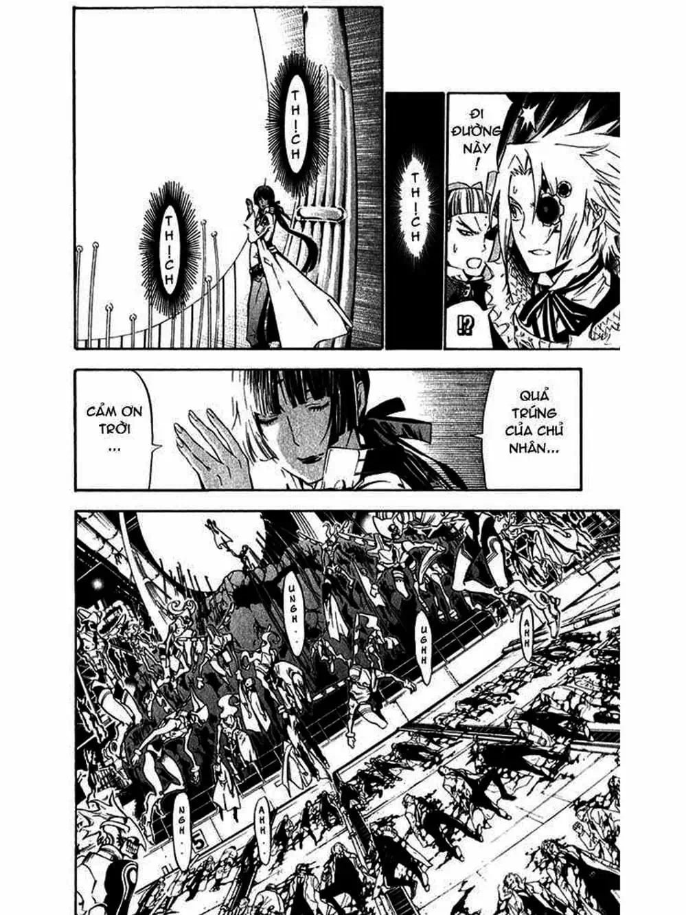 Truyện Tranh Quái Vật Sinh Ra Từ Linh Hồn Chết Chóc - D. Gray-Man trang 8