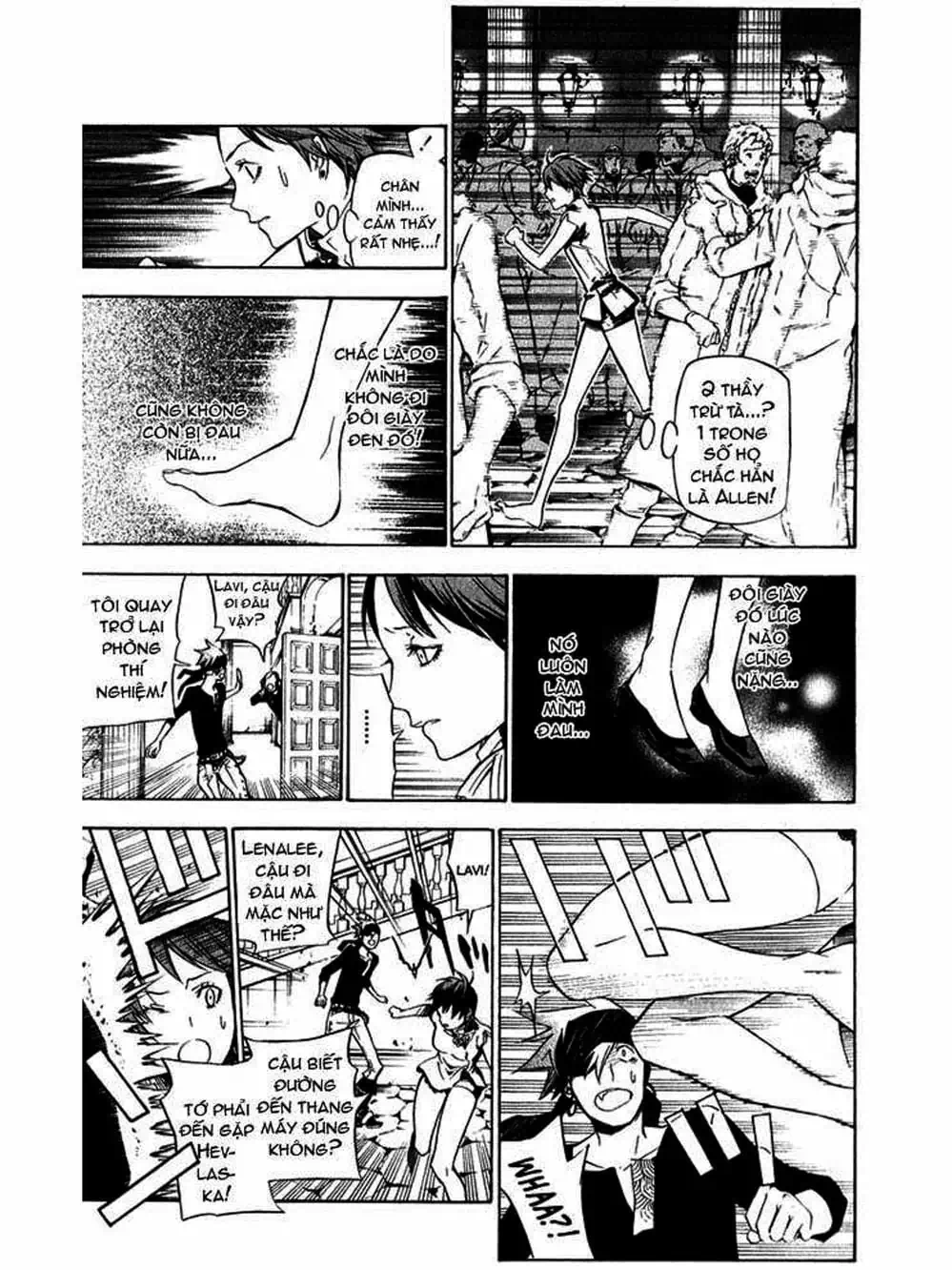 Truyện Tranh Quái Vật Sinh Ra Từ Linh Hồn Chết Chóc - D. Gray-Man trang 8