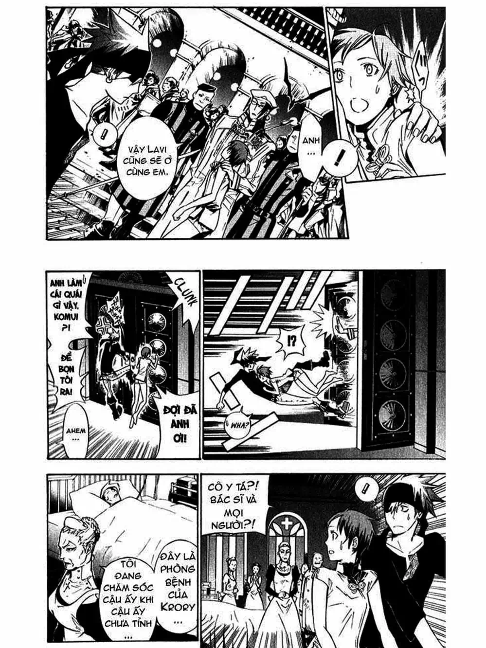 Truyện Tranh Quái Vật Sinh Ra Từ Linh Hồn Chết Chóc - D. Gray-Man trang 8