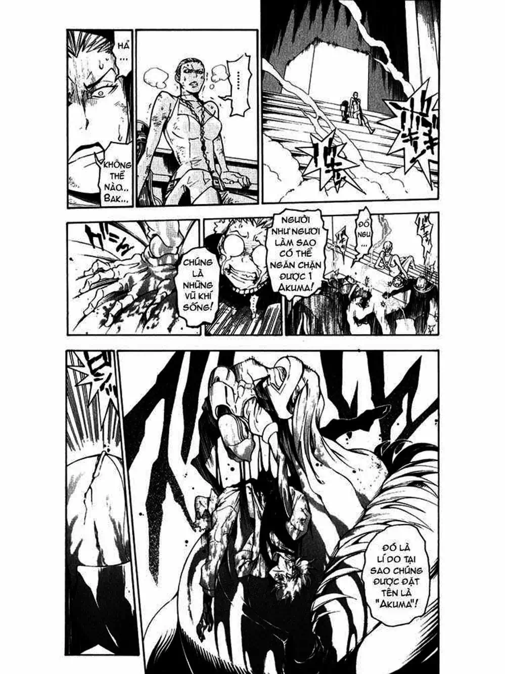 Truyện Tranh Quái Vật Sinh Ra Từ Linh Hồn Chết Chóc - D. Gray-Man trang 8