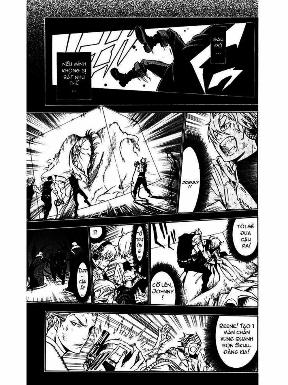 Truyện Tranh Quái Vật Sinh Ra Từ Linh Hồn Chết Chóc - D. Gray-Man trang 8