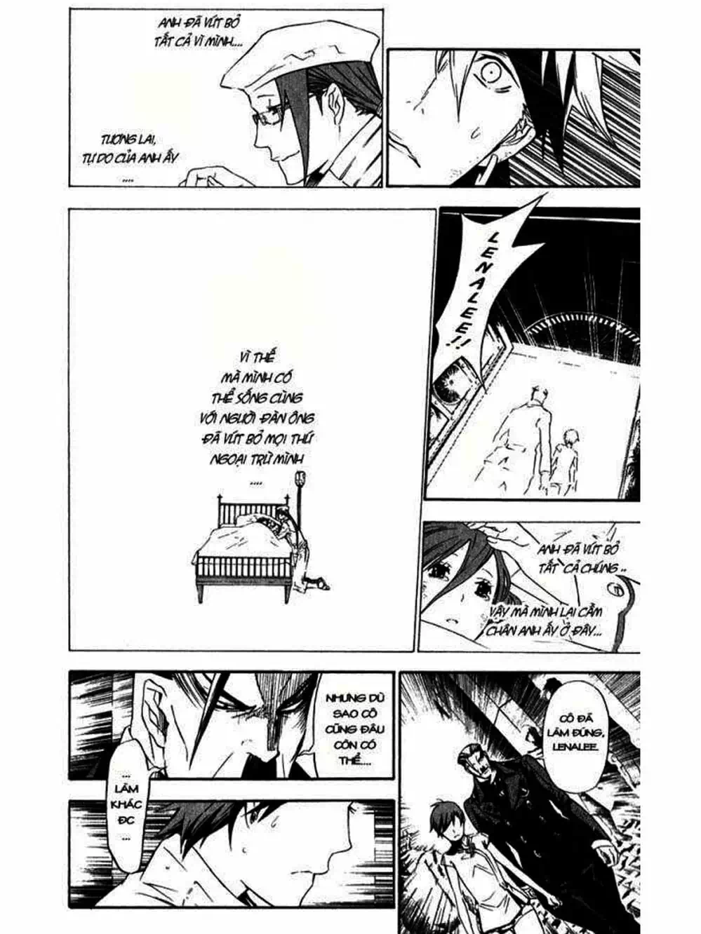 Truyện Tranh Quái Vật Sinh Ra Từ Linh Hồn Chết Chóc - D. Gray-Man trang 8