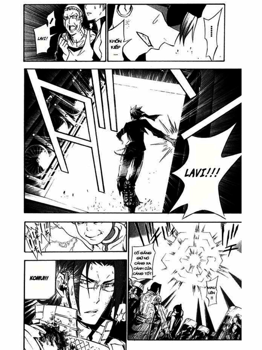 Truyện Tranh Quái Vật Sinh Ra Từ Linh Hồn Chết Chóc - D. Gray-Man trang 8