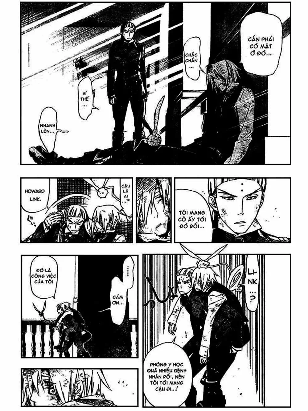 Truyện Tranh Quái Vật Sinh Ra Từ Linh Hồn Chết Chóc - D. Gray-Man trang 8