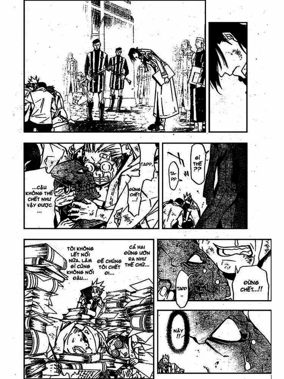 Truyện Tranh Quái Vật Sinh Ra Từ Linh Hồn Chết Chóc - D. Gray-Man trang 8