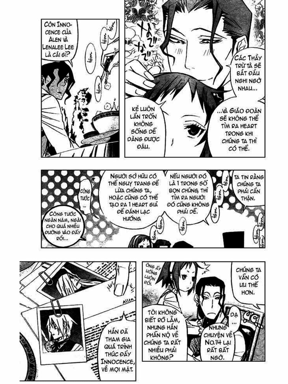Truyện Tranh Quái Vật Sinh Ra Từ Linh Hồn Chết Chóc - D. Gray-Man trang 8