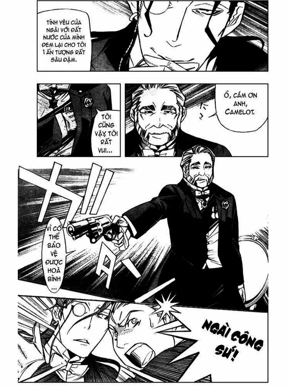 Truyện Tranh Quái Vật Sinh Ra Từ Linh Hồn Chết Chóc - D. Gray-Man trang 8