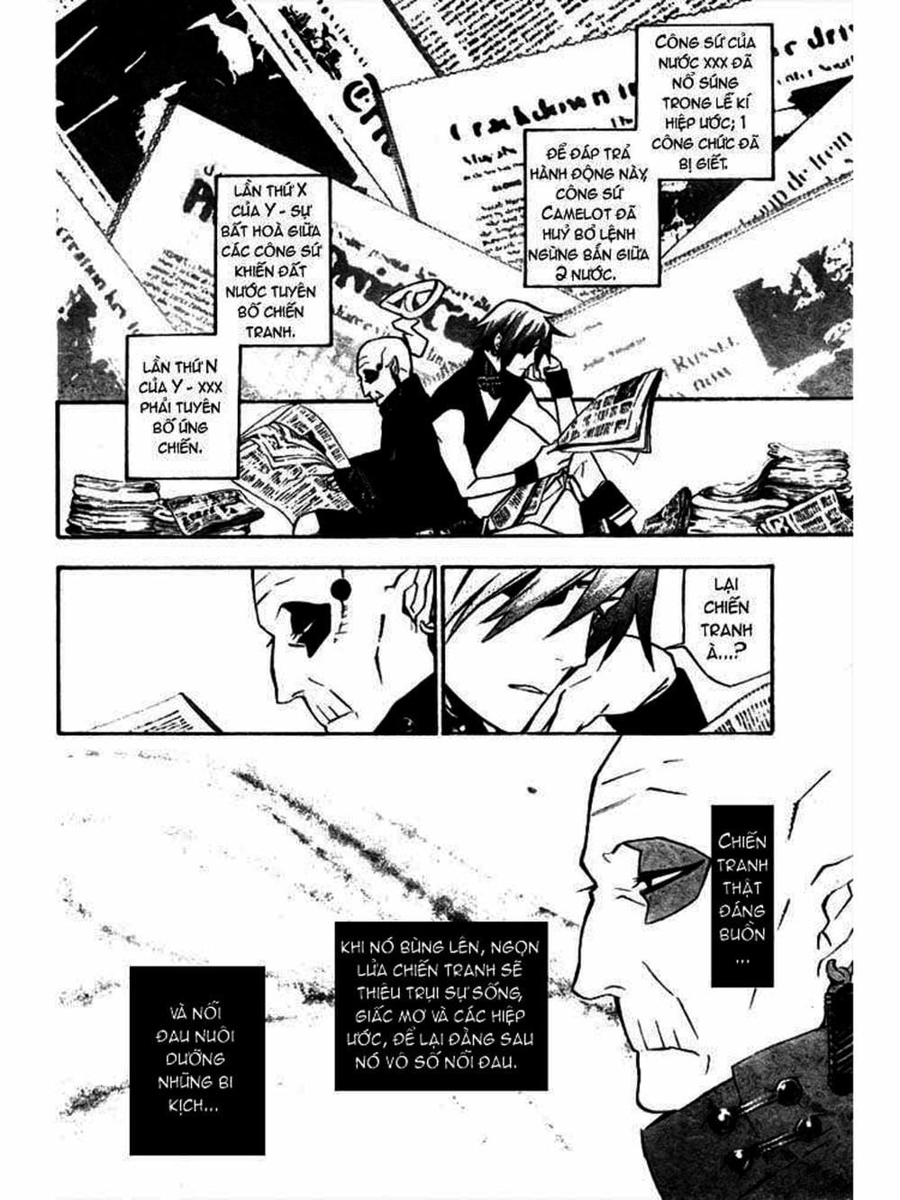 Truyện Tranh Quái Vật Sinh Ra Từ Linh Hồn Chết Chóc - D. Gray-Man trang 8