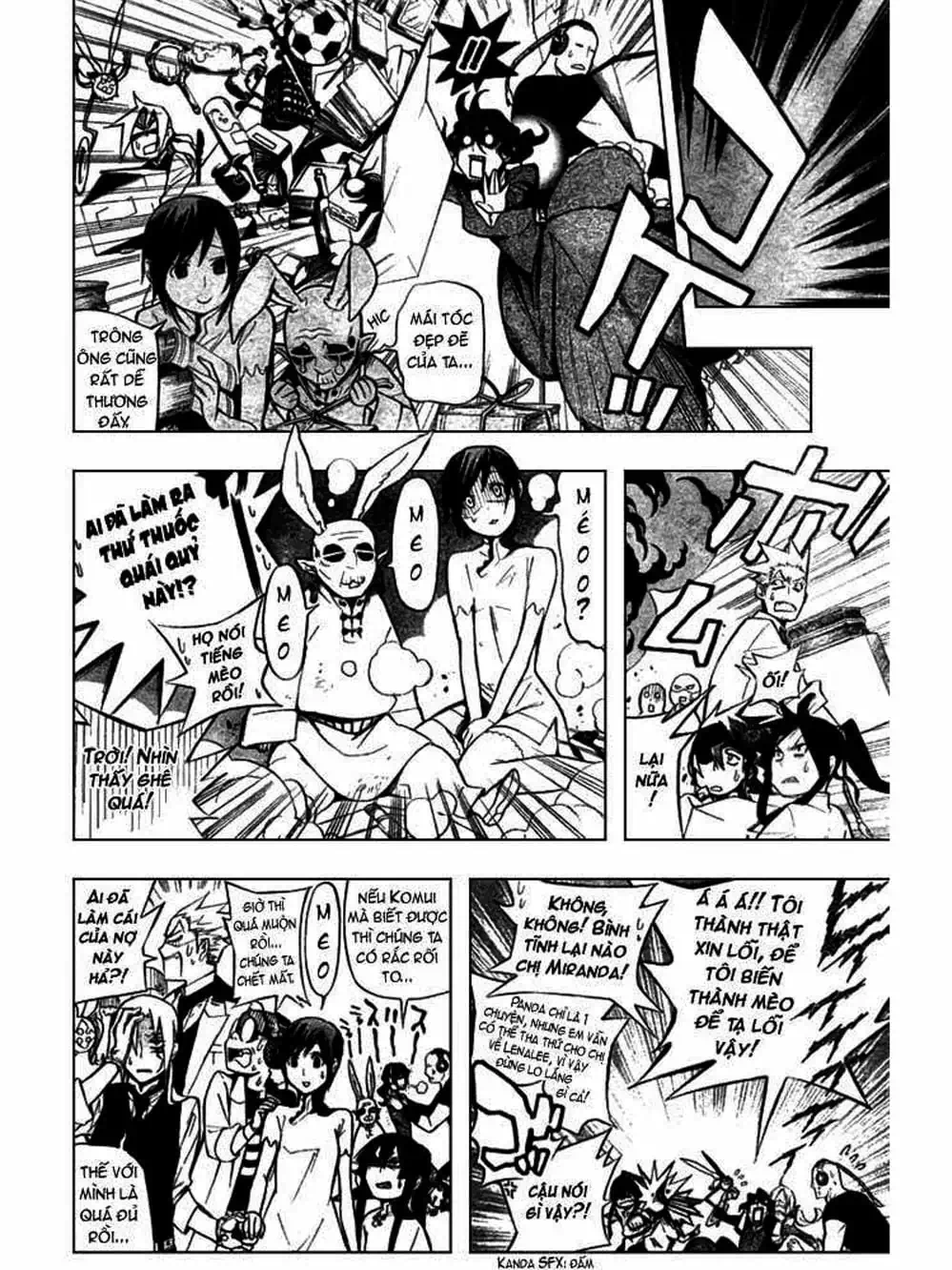 Truyện Tranh Quái Vật Sinh Ra Từ Linh Hồn Chết Chóc - D. Gray-Man trang 8