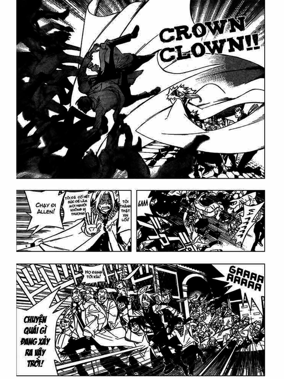 Truyện Tranh Quái Vật Sinh Ra Từ Linh Hồn Chết Chóc - D. Gray-Man trang 8