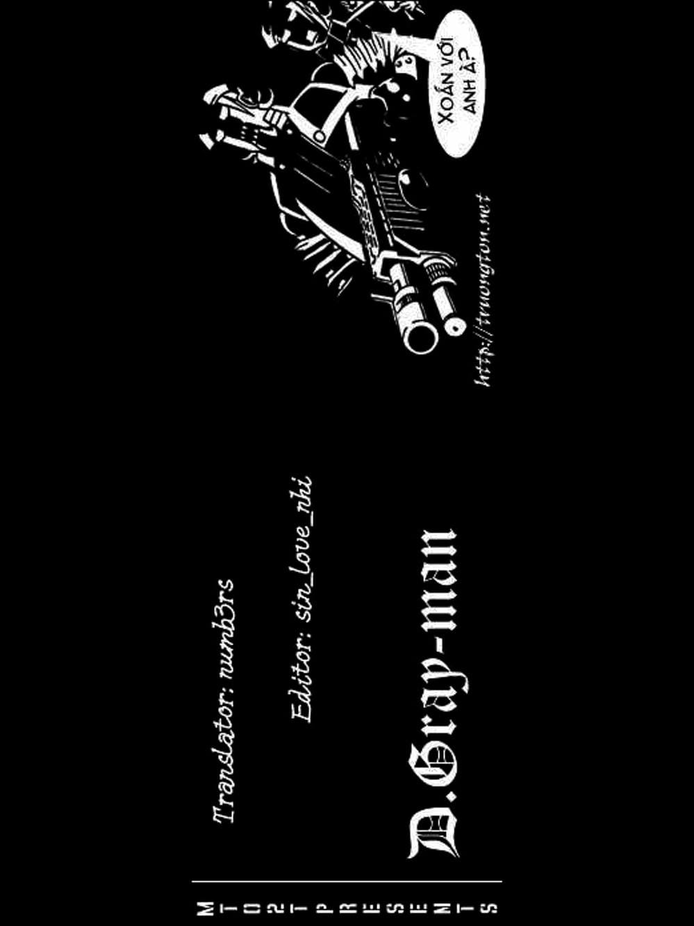 Truyện Tranh Quái Vật Sinh Ra Từ Linh Hồn Chết Chóc - D. Gray-Man trang 8