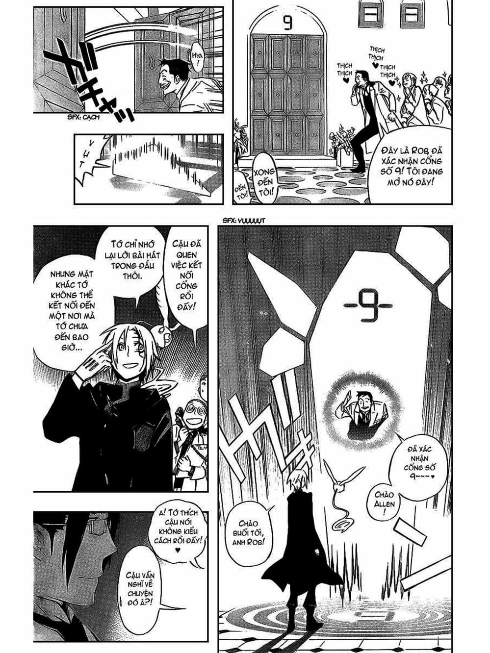 Truyện Tranh Quái Vật Sinh Ra Từ Linh Hồn Chết Chóc - D. Gray-Man trang 8