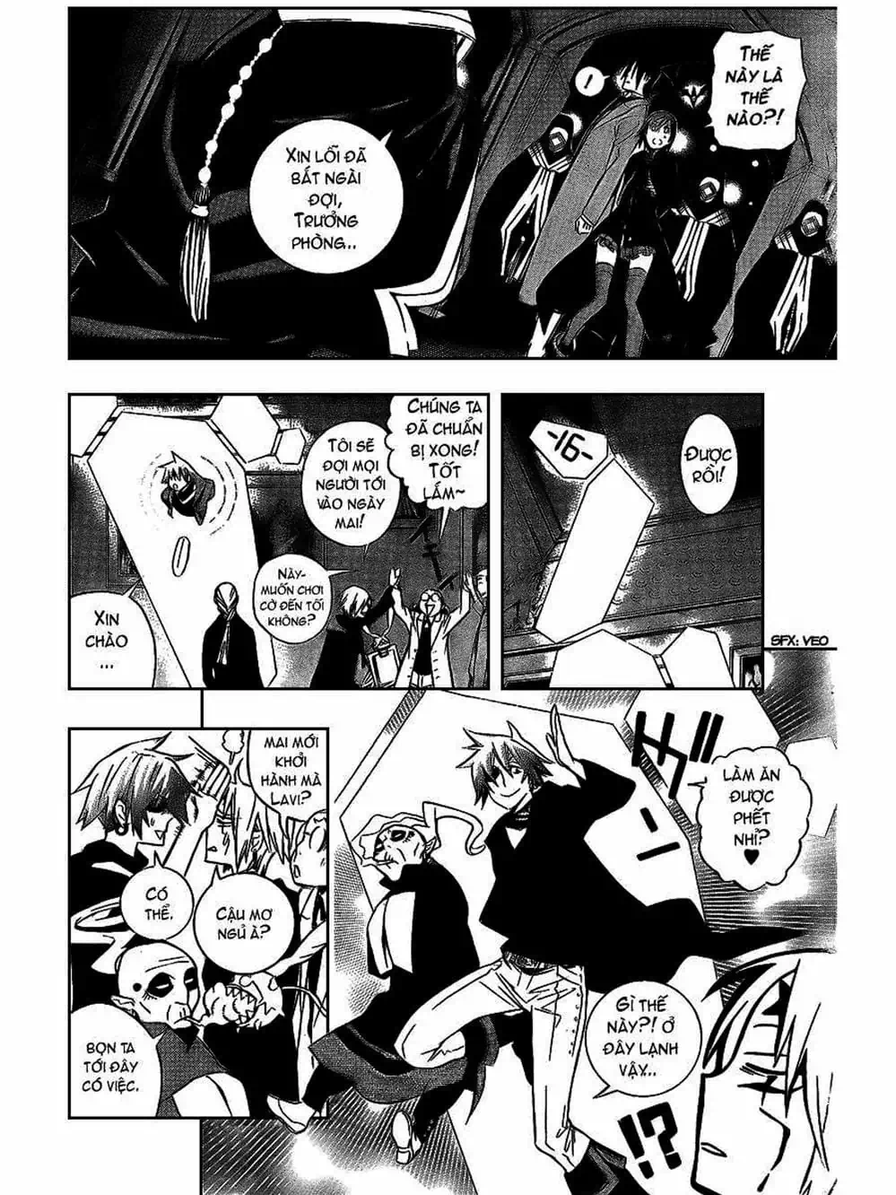 Truyện Tranh Quái Vật Sinh Ra Từ Linh Hồn Chết Chóc - D. Gray-Man trang 8