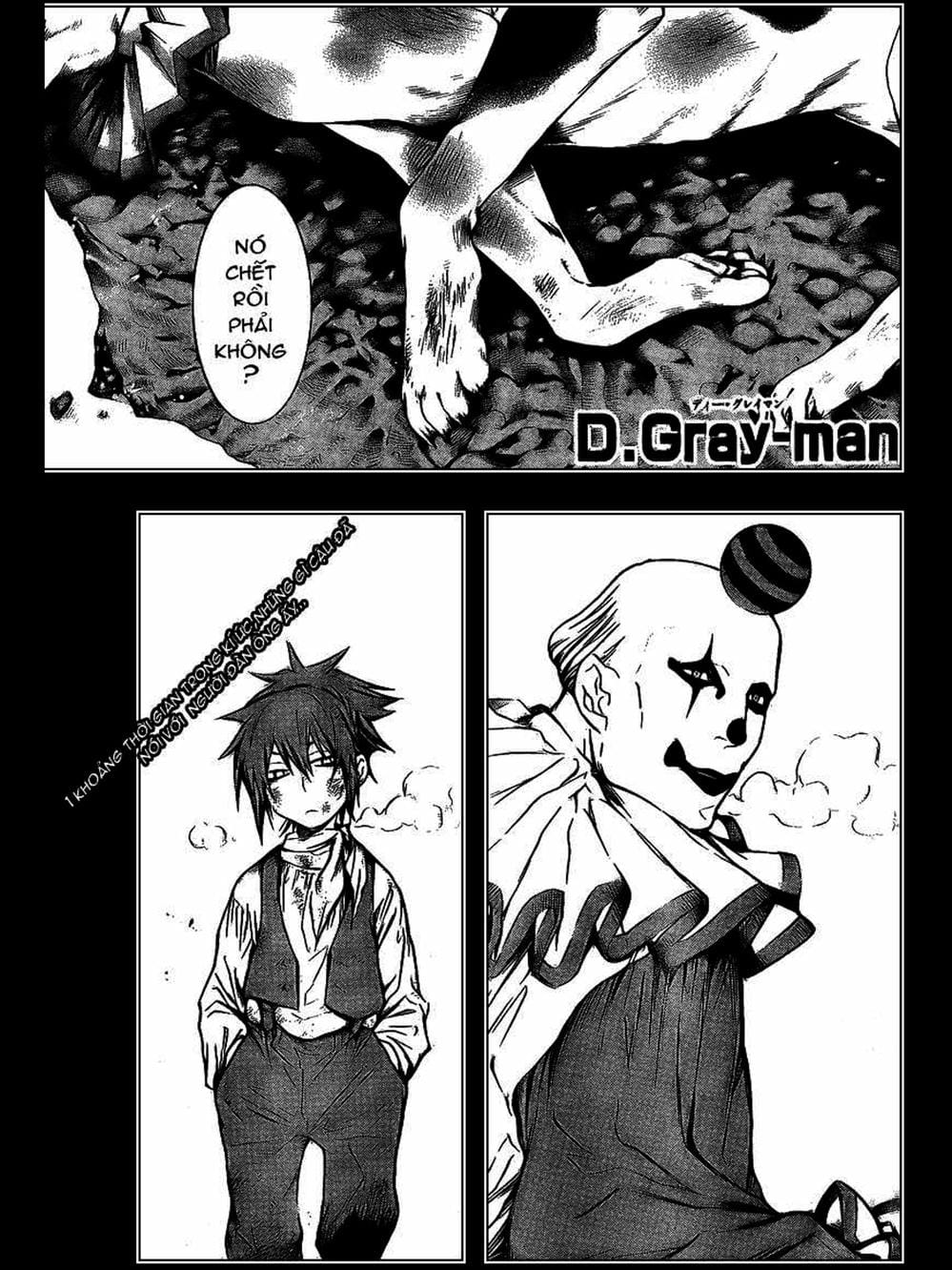 Truyện Tranh Quái Vật Sinh Ra Từ Linh Hồn Chết Chóc - D. Gray-Man trang 8