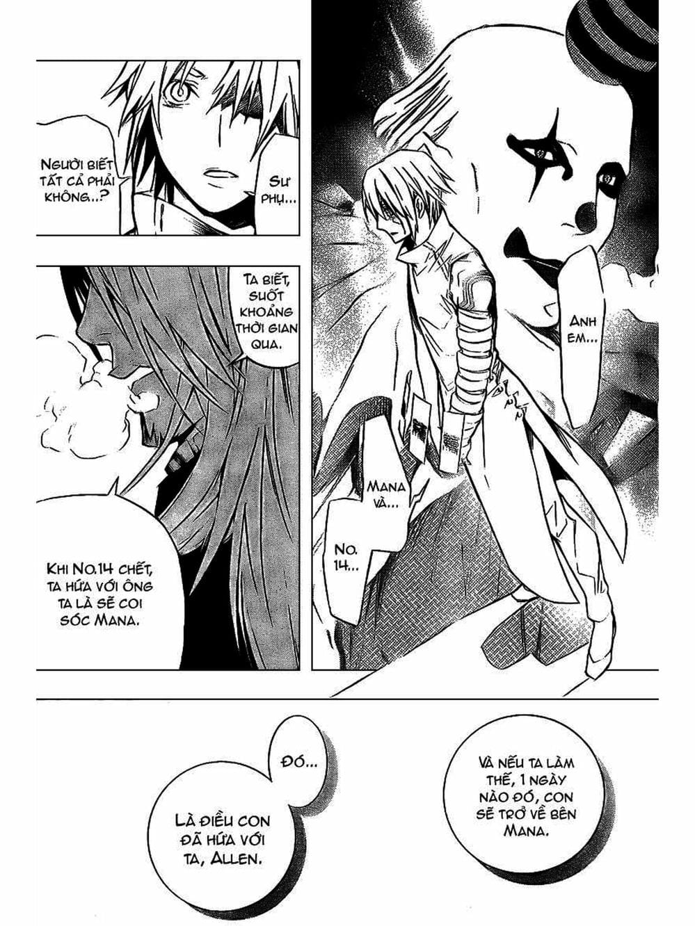 Truyện Tranh Quái Vật Sinh Ra Từ Linh Hồn Chết Chóc - D. Gray-Man trang 8