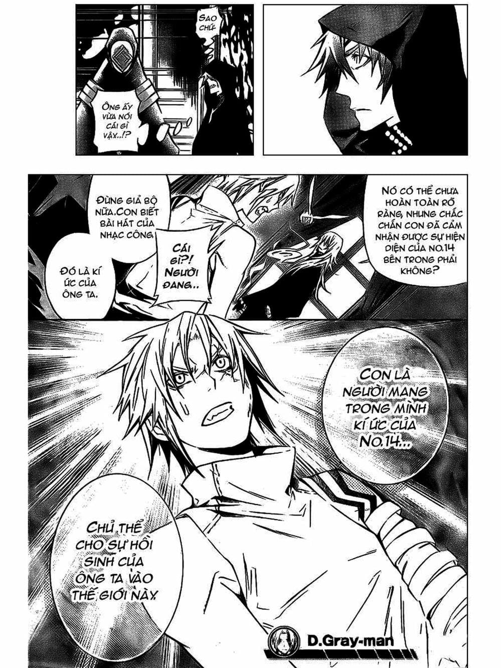 Truyện Tranh Quái Vật Sinh Ra Từ Linh Hồn Chết Chóc - D. Gray-Man trang 8
