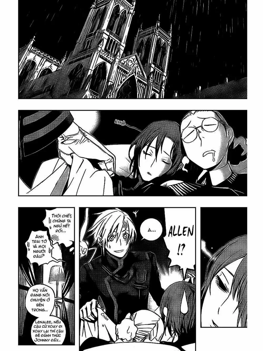 Truyện Tranh Quái Vật Sinh Ra Từ Linh Hồn Chết Chóc - D. Gray-Man trang 8