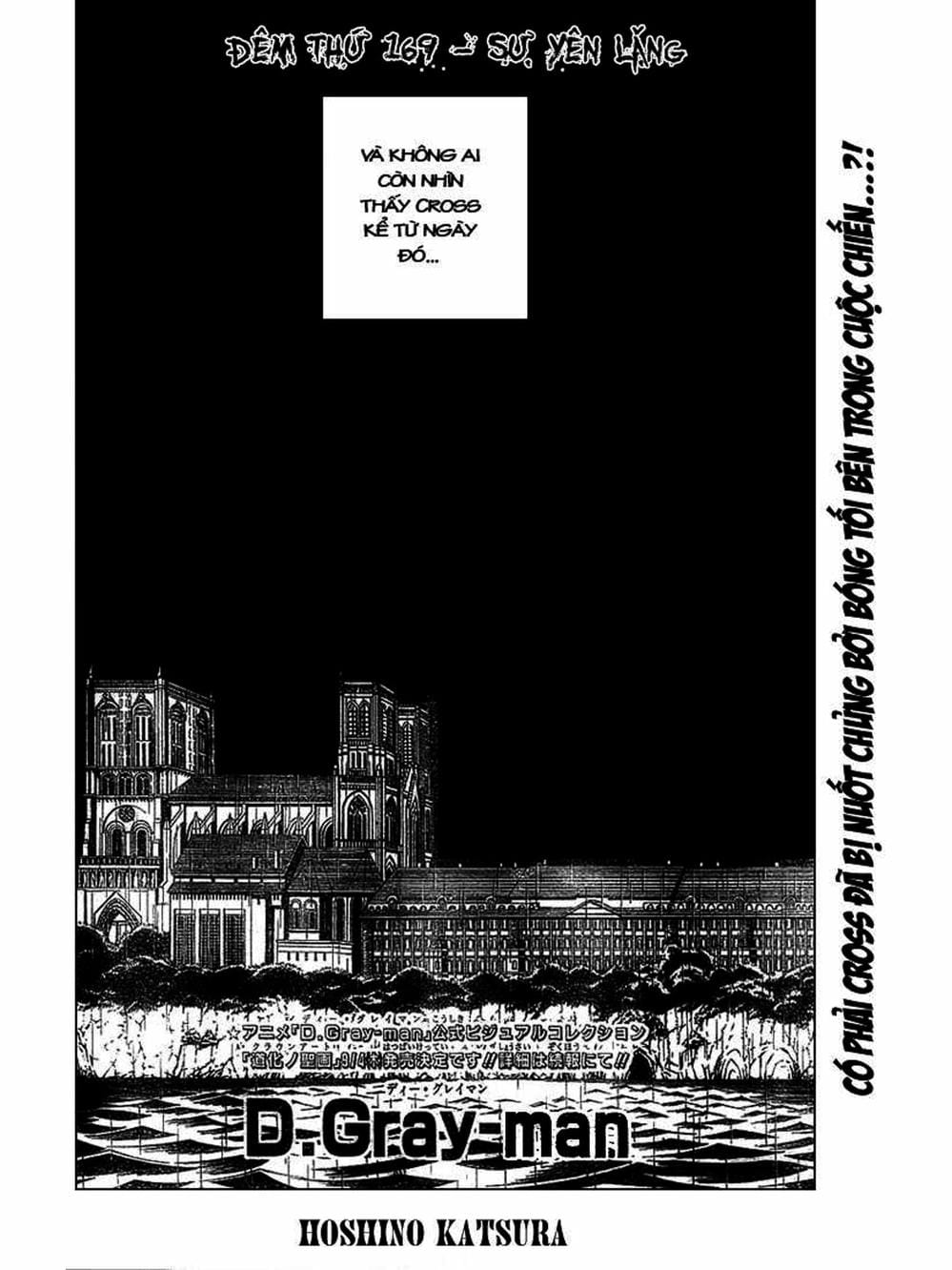 Truyện Tranh Quái Vật Sinh Ra Từ Linh Hồn Chết Chóc - D. Gray-Man trang 8