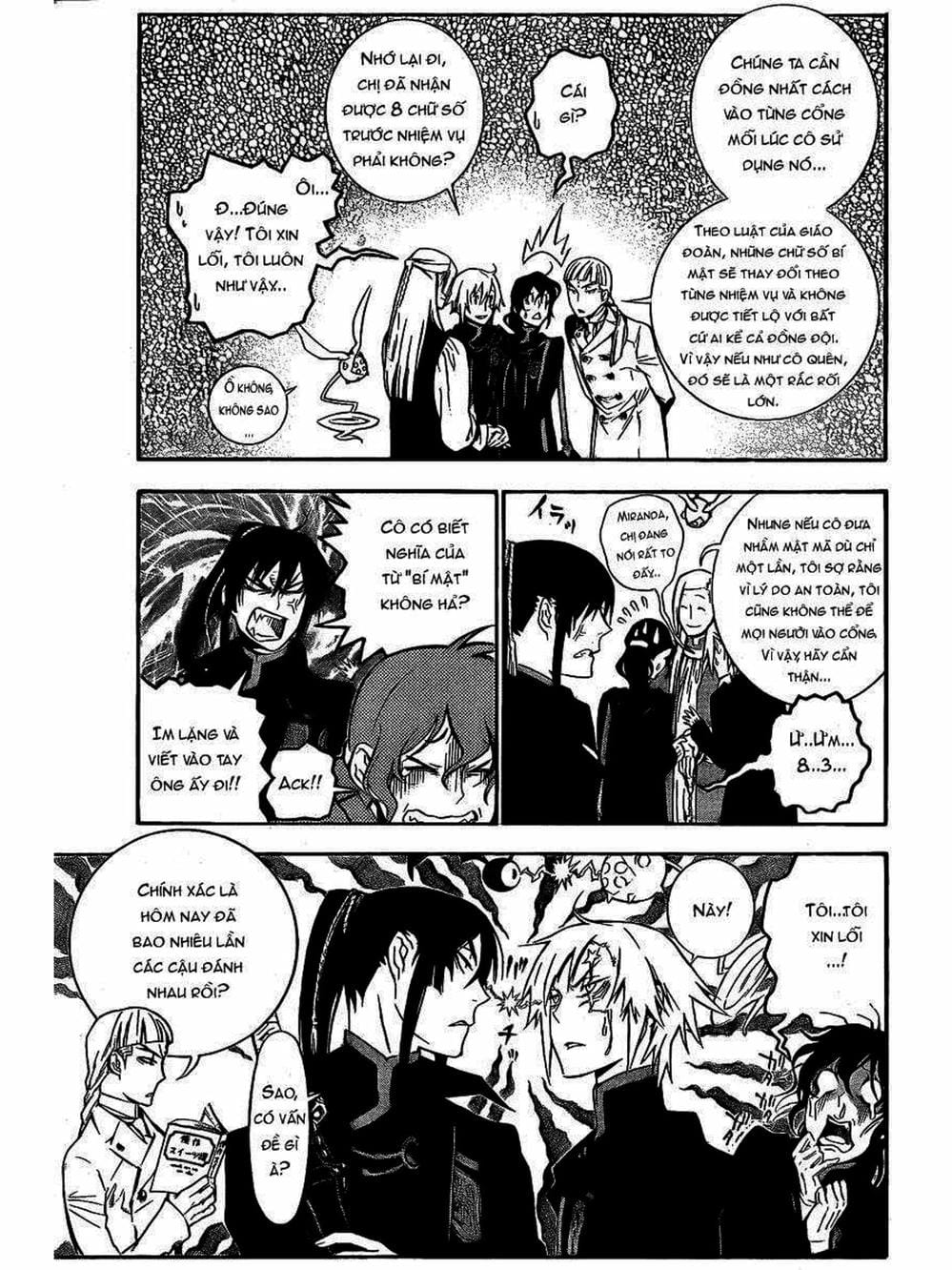 Truyện Tranh Quái Vật Sinh Ra Từ Linh Hồn Chết Chóc - D. Gray-Man trang 8