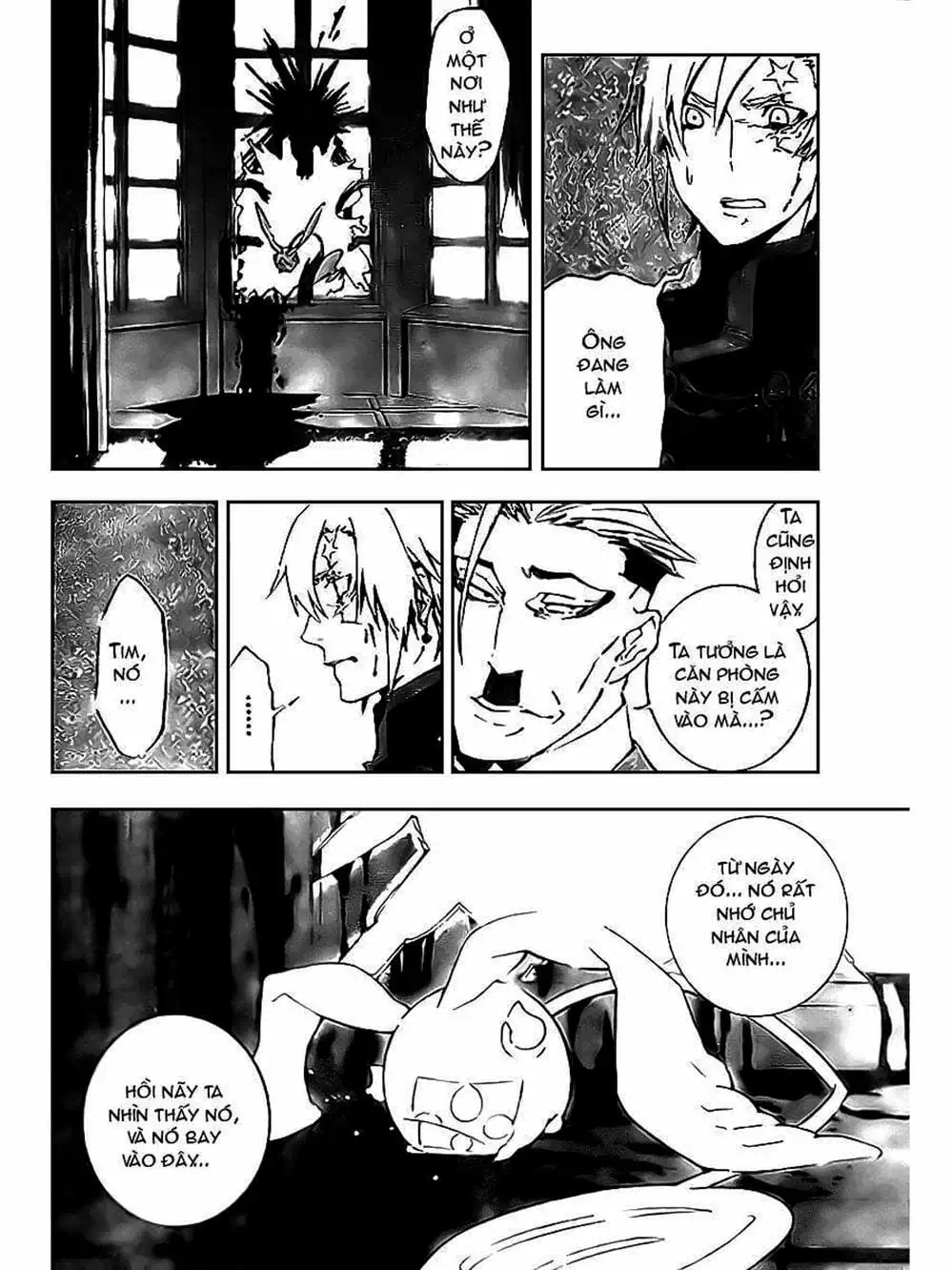 Truyện Tranh Quái Vật Sinh Ra Từ Linh Hồn Chết Chóc - D. Gray-Man trang 8