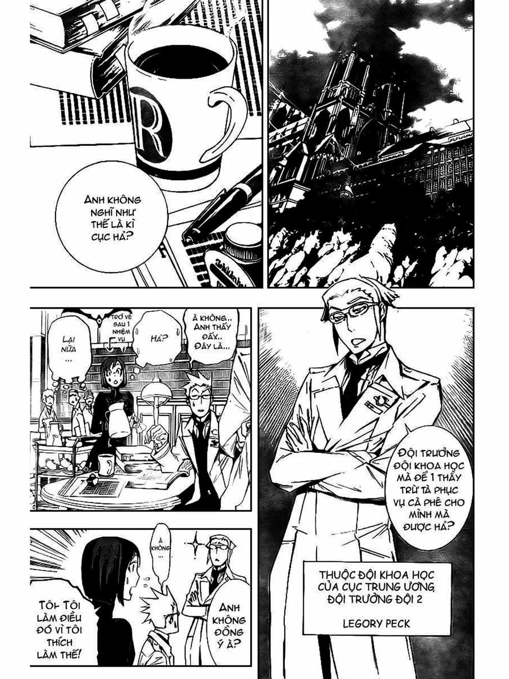 Truyện Tranh Quái Vật Sinh Ra Từ Linh Hồn Chết Chóc - D. Gray-Man trang 8