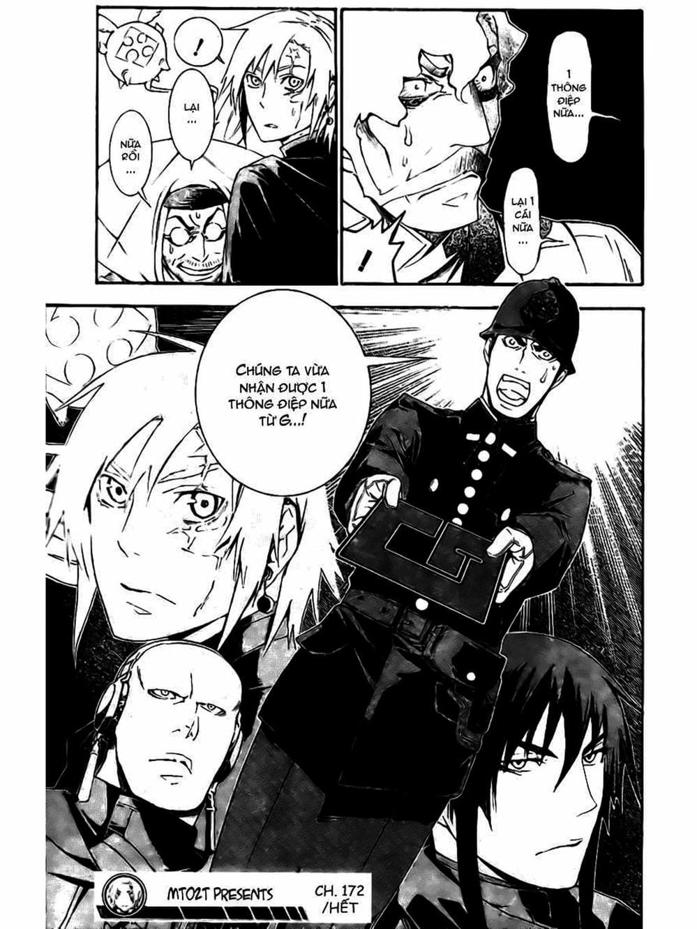 Truyện Tranh Quái Vật Sinh Ra Từ Linh Hồn Chết Chóc - D. Gray-Man trang 8