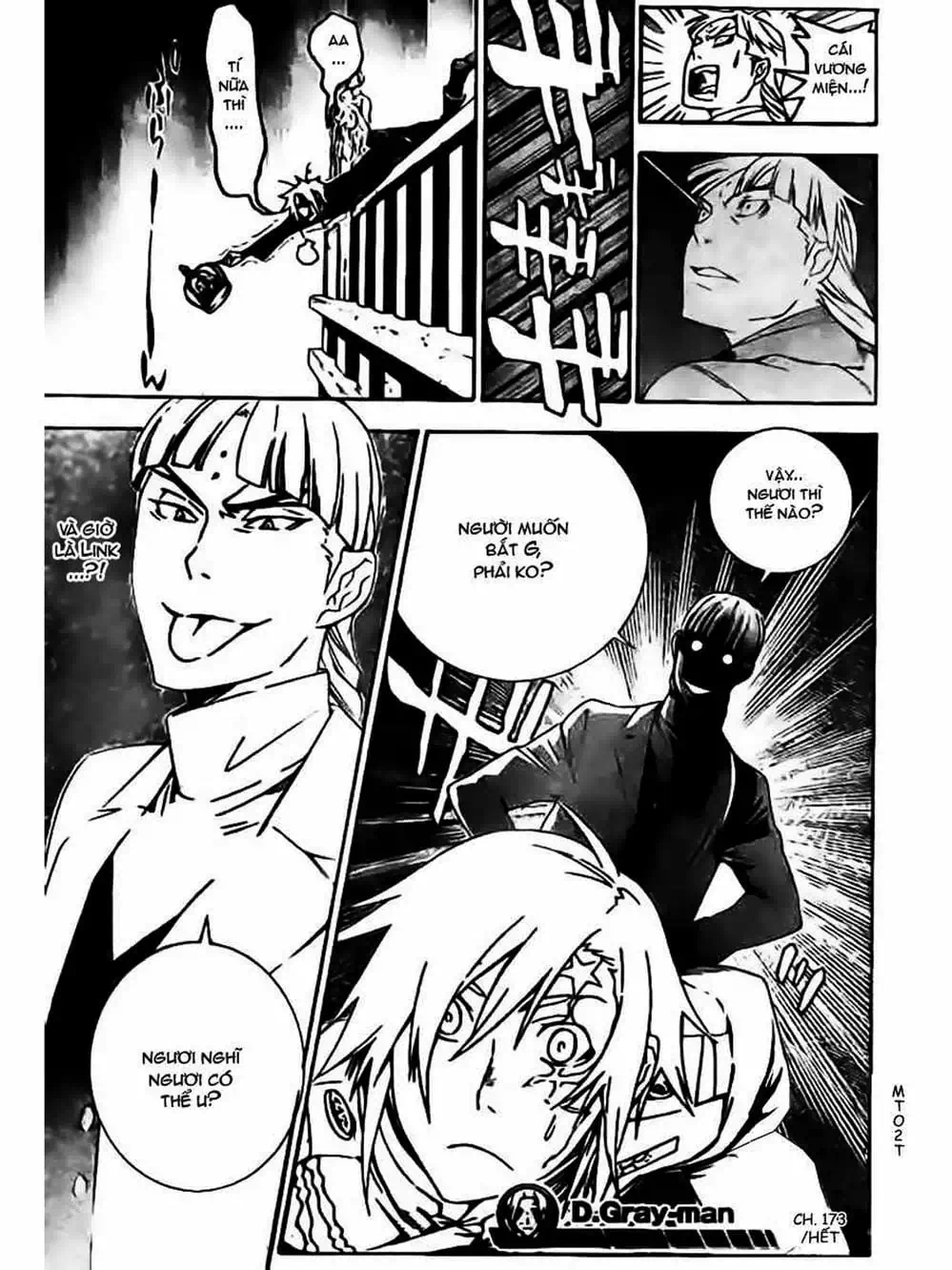 Truyện Tranh Quái Vật Sinh Ra Từ Linh Hồn Chết Chóc - D. Gray-Man trang 8