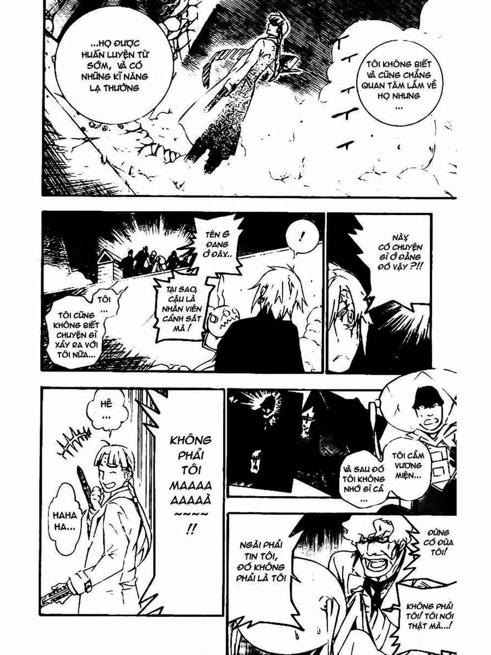 Truyện Tranh Quái Vật Sinh Ra Từ Linh Hồn Chết Chóc - D. Gray-Man trang 8