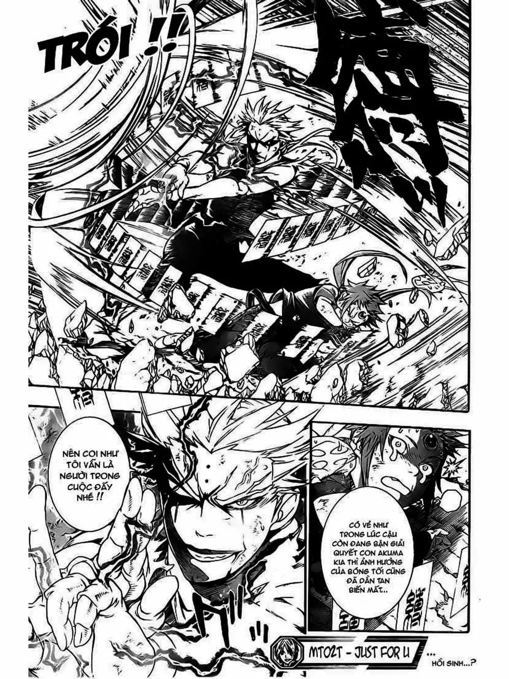 Truyện Tranh Quái Vật Sinh Ra Từ Linh Hồn Chết Chóc - D. Gray-Man trang 8