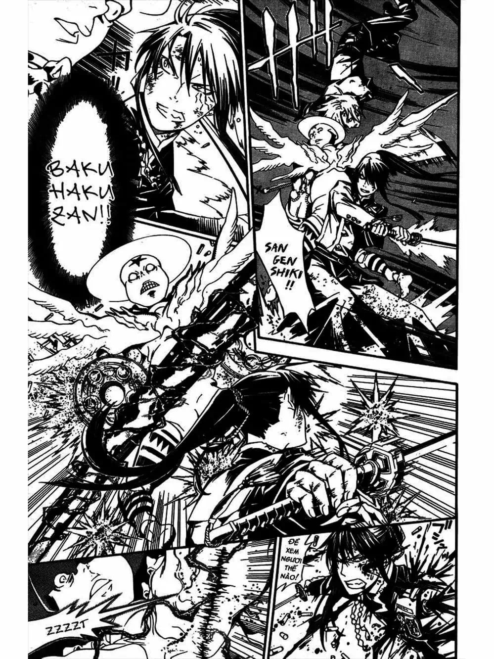 Truyện Tranh Quái Vật Sinh Ra Từ Linh Hồn Chết Chóc - D. Gray-Man trang 8