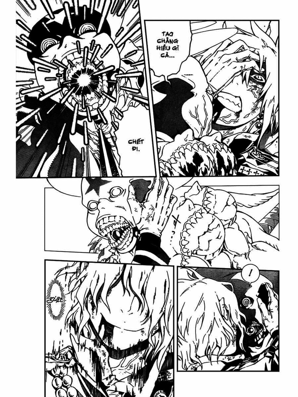 Truyện Tranh Quái Vật Sinh Ra Từ Linh Hồn Chết Chóc - D. Gray-Man trang 8