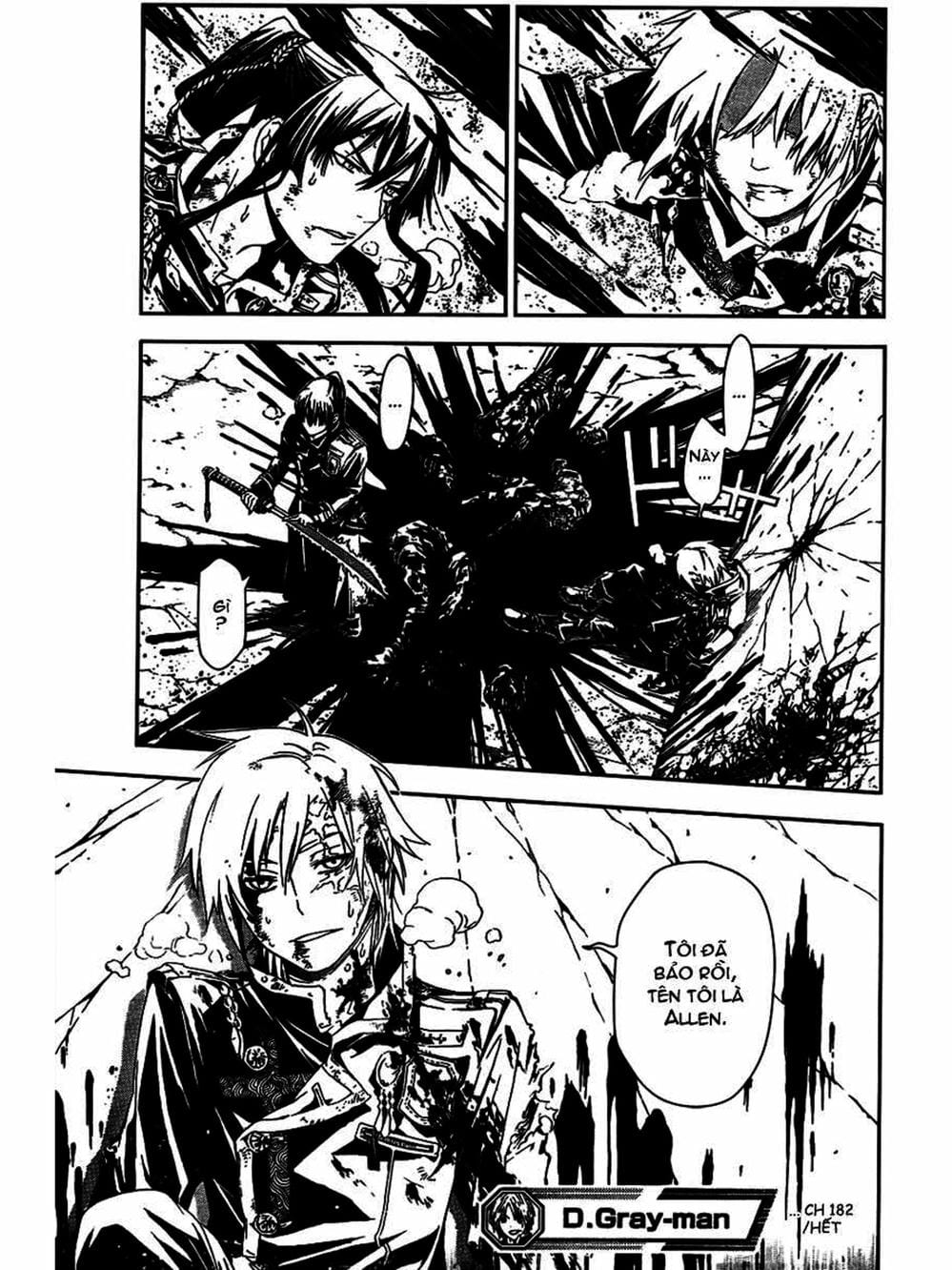 Truyện Tranh Quái Vật Sinh Ra Từ Linh Hồn Chết Chóc - D. Gray-Man trang 8