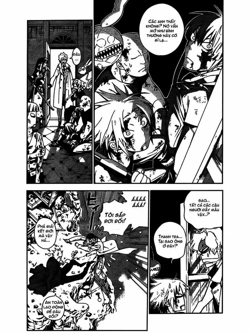 Truyện Tranh Quái Vật Sinh Ra Từ Linh Hồn Chết Chóc - D. Gray-Man trang 8