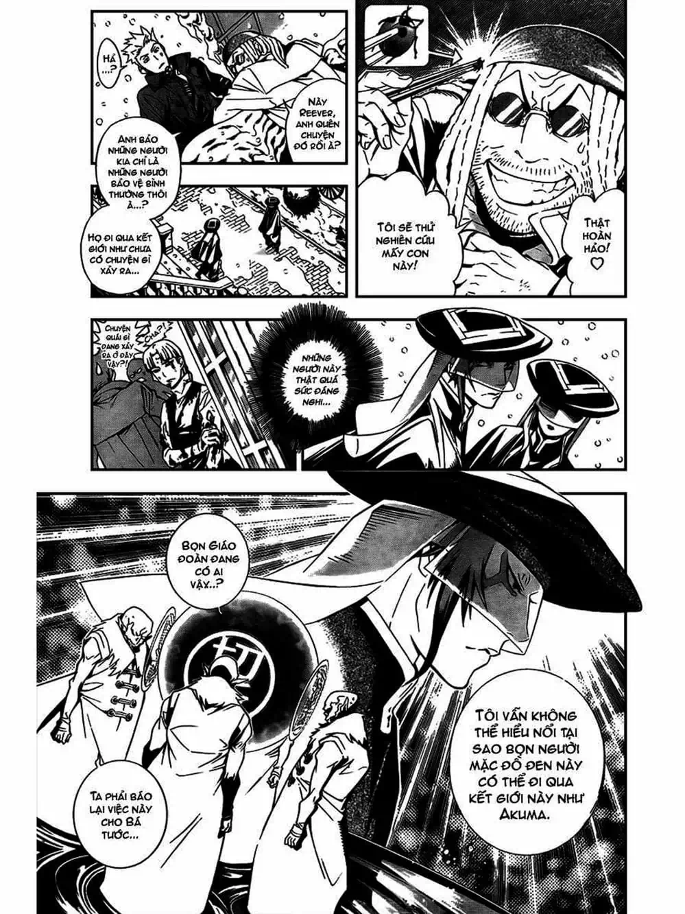 Truyện Tranh Quái Vật Sinh Ra Từ Linh Hồn Chết Chóc - D. Gray-Man trang 8