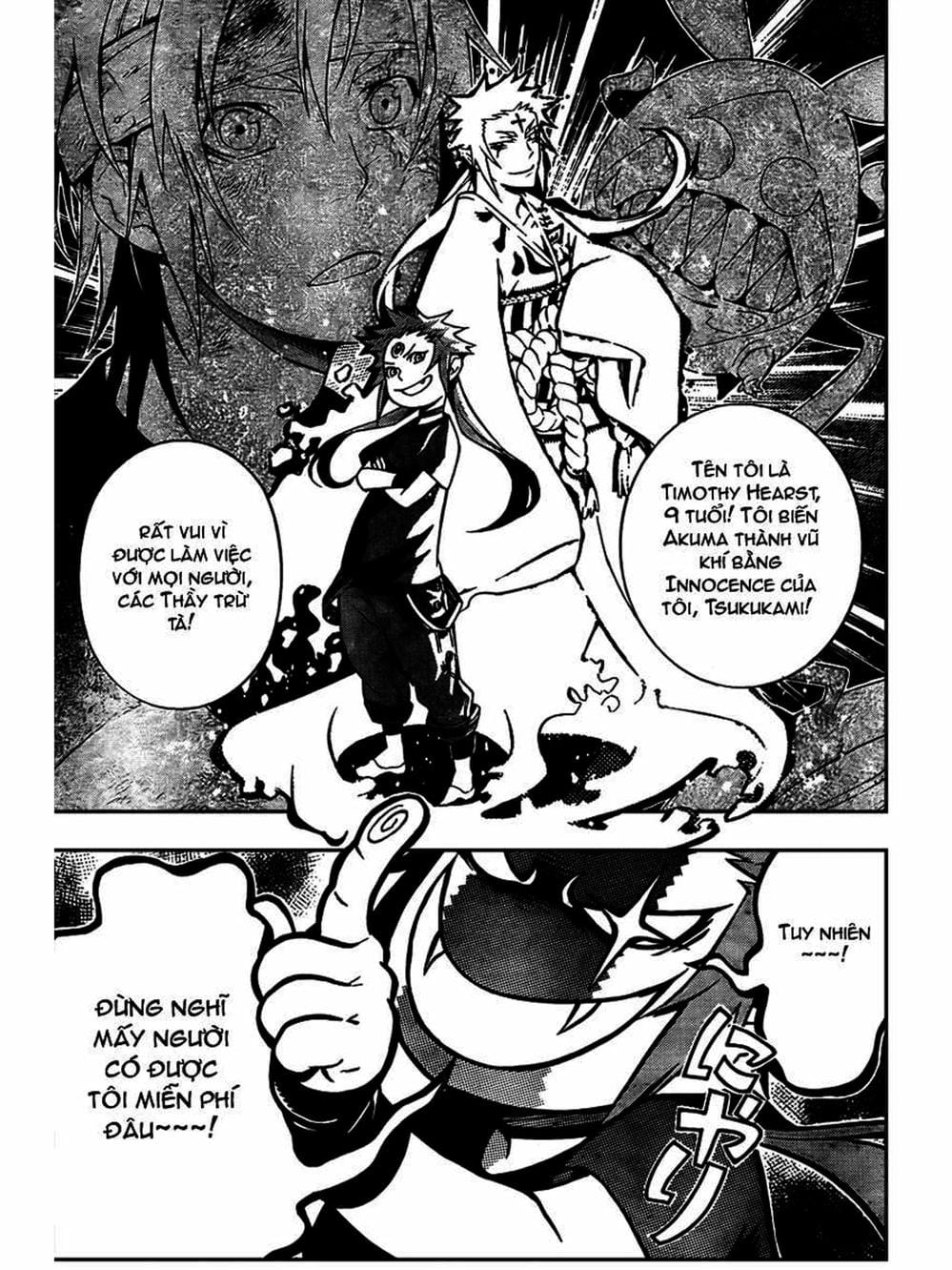 Truyện Tranh Quái Vật Sinh Ra Từ Linh Hồn Chết Chóc - D. Gray-Man trang 8