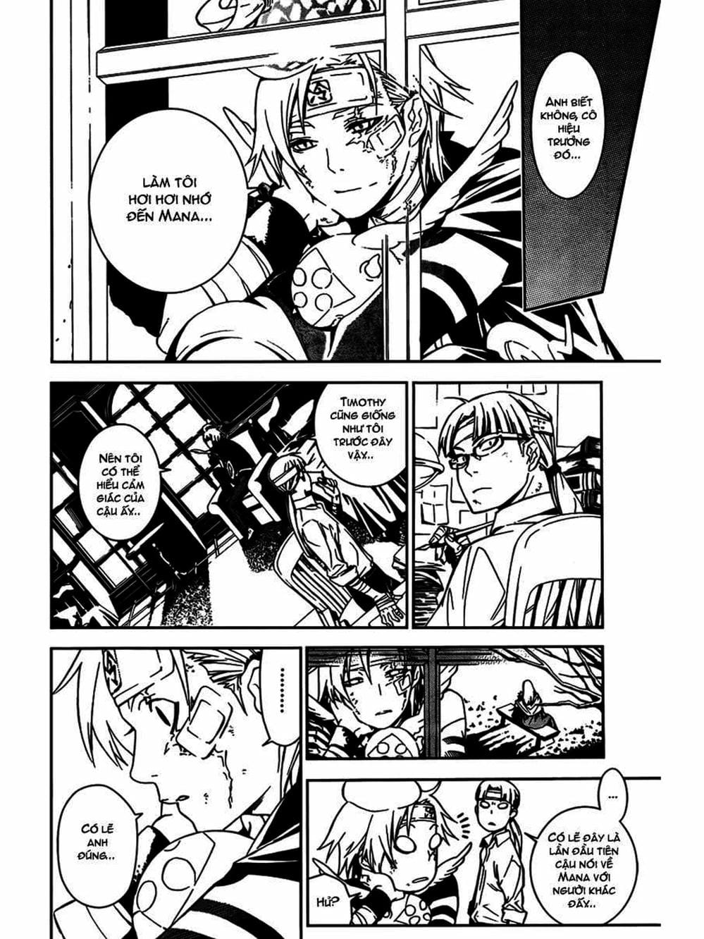 Truyện Tranh Quái Vật Sinh Ra Từ Linh Hồn Chết Chóc - D. Gray-Man trang 8