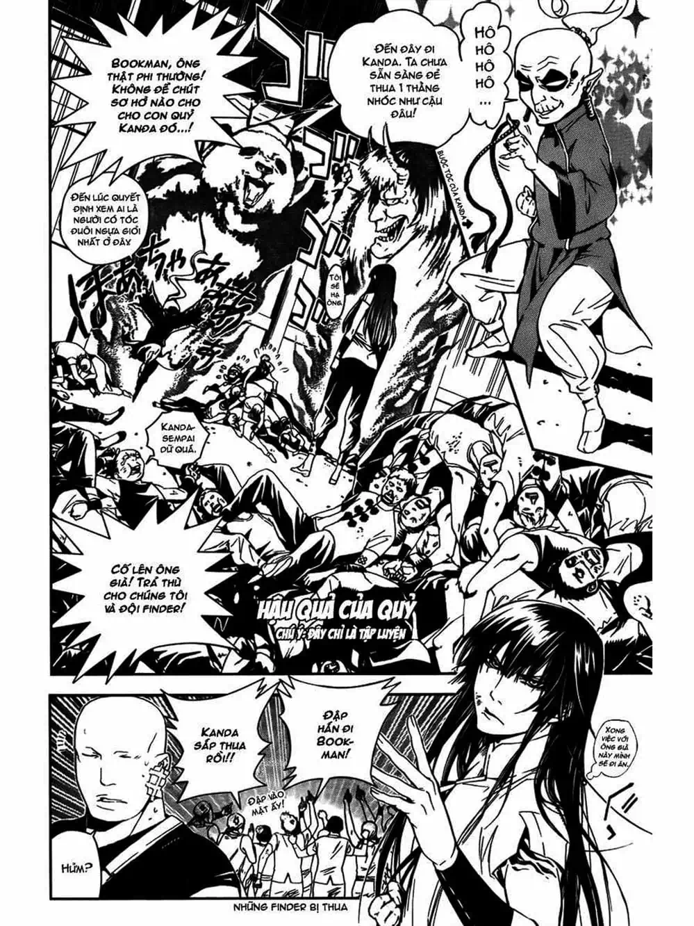 Truyện Tranh Quái Vật Sinh Ra Từ Linh Hồn Chết Chóc - D. Gray-Man trang 8