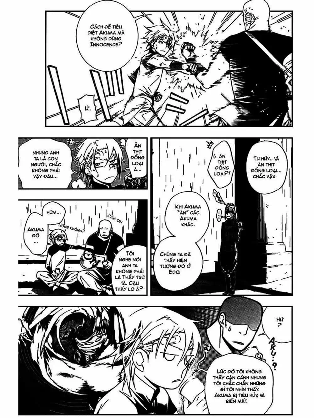 Truyện Tranh Quái Vật Sinh Ra Từ Linh Hồn Chết Chóc - D. Gray-Man trang 8