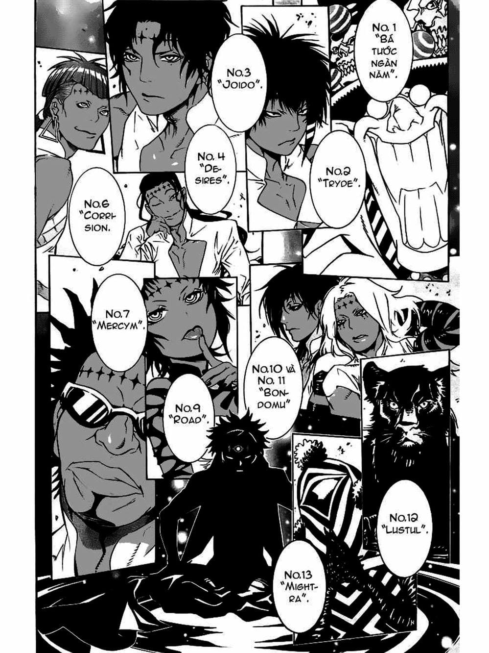 Truyện Tranh Quái Vật Sinh Ra Từ Linh Hồn Chết Chóc - D. Gray-Man trang 8