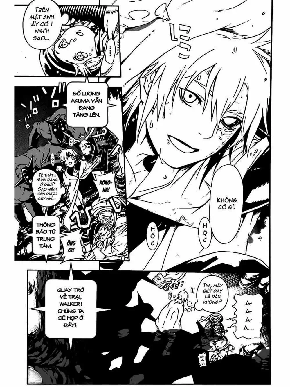 Truyện Tranh Quái Vật Sinh Ra Từ Linh Hồn Chết Chóc - D. Gray-Man trang 8