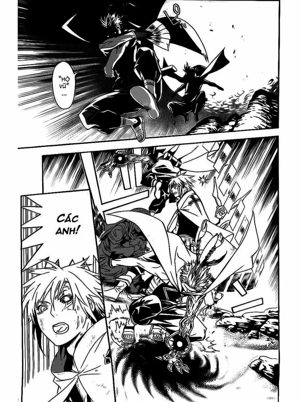 Truyện Tranh Quái Vật Sinh Ra Từ Linh Hồn Chết Chóc - D. Gray-Man trang 8