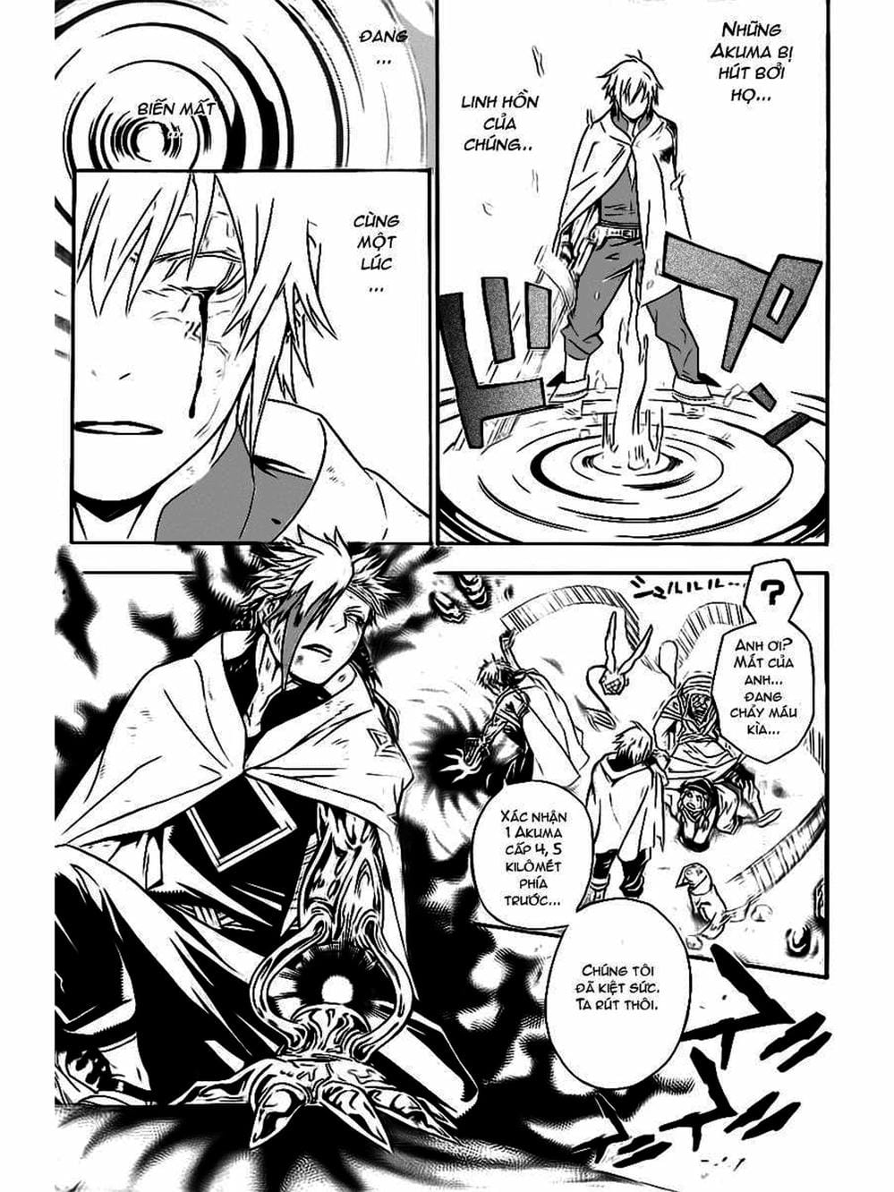 Truyện Tranh Quái Vật Sinh Ra Từ Linh Hồn Chết Chóc - D. Gray-Man trang 8