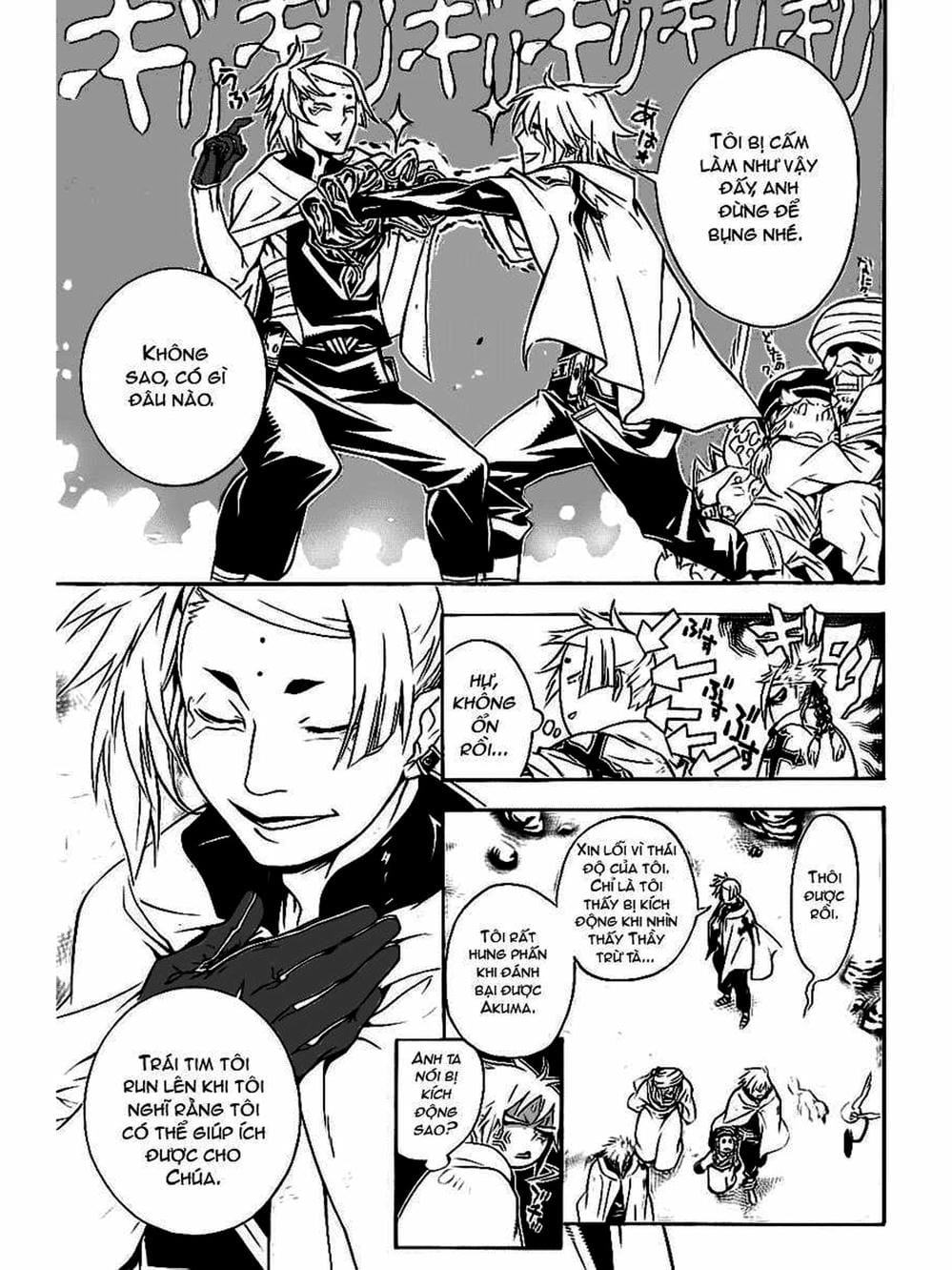 Truyện Tranh Quái Vật Sinh Ra Từ Linh Hồn Chết Chóc - D. Gray-Man trang 8